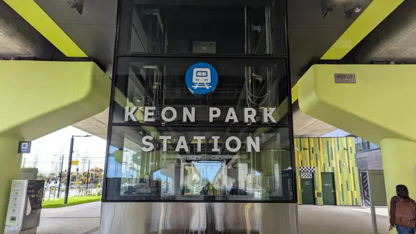 Railway construction site